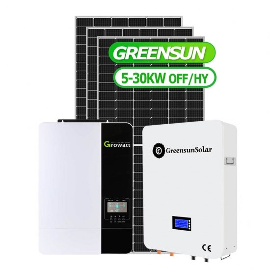 Growatt supplier family image; final equipment by quotation