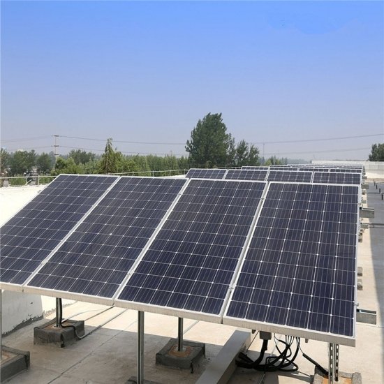 Supplier 10 kW system image; not the final Walayat package